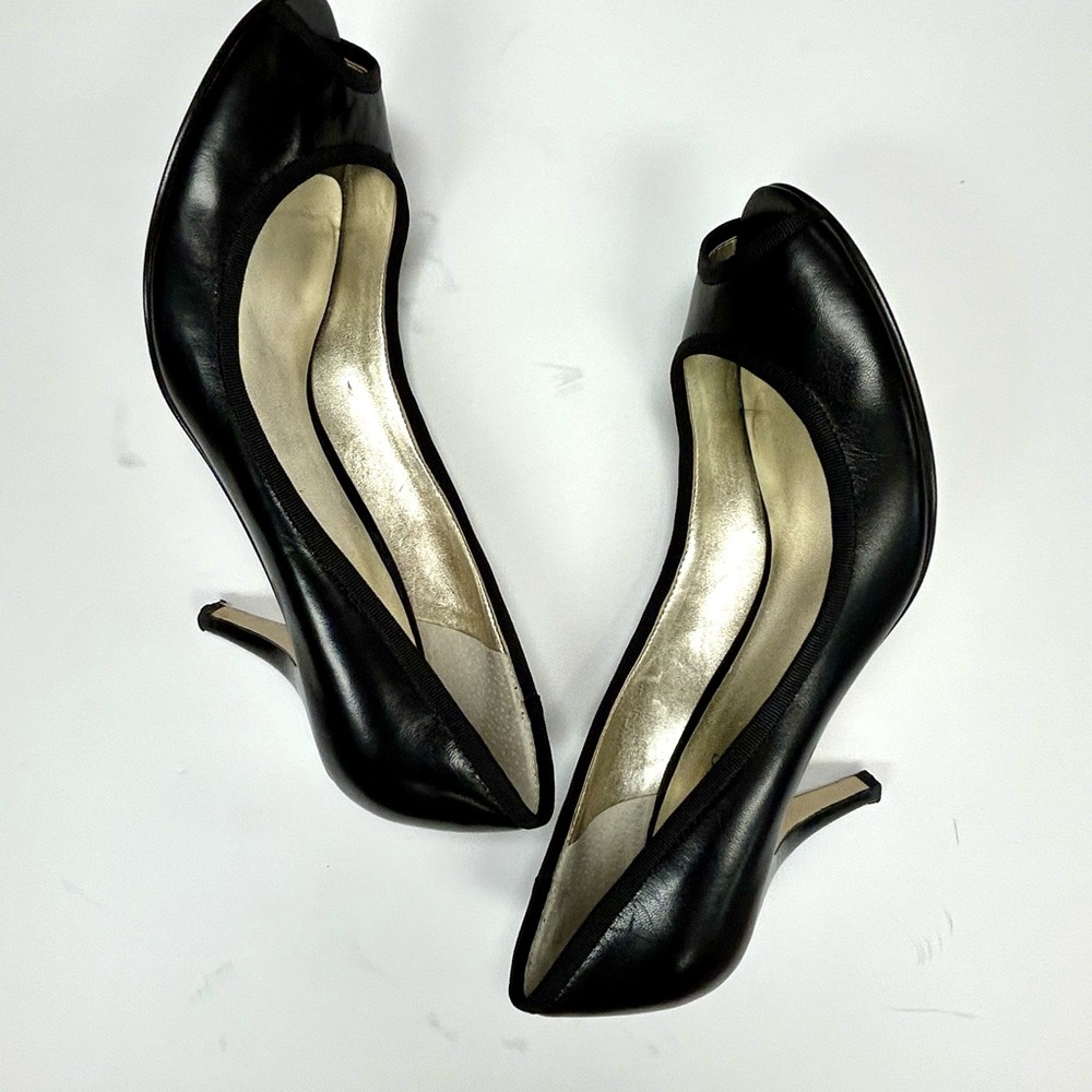 Guess Black and Gold Women's Heels